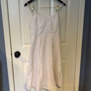 Long white gap dress